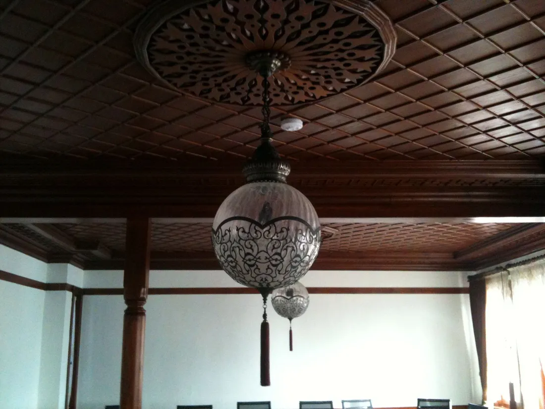 Ahşap tavan uygulaması