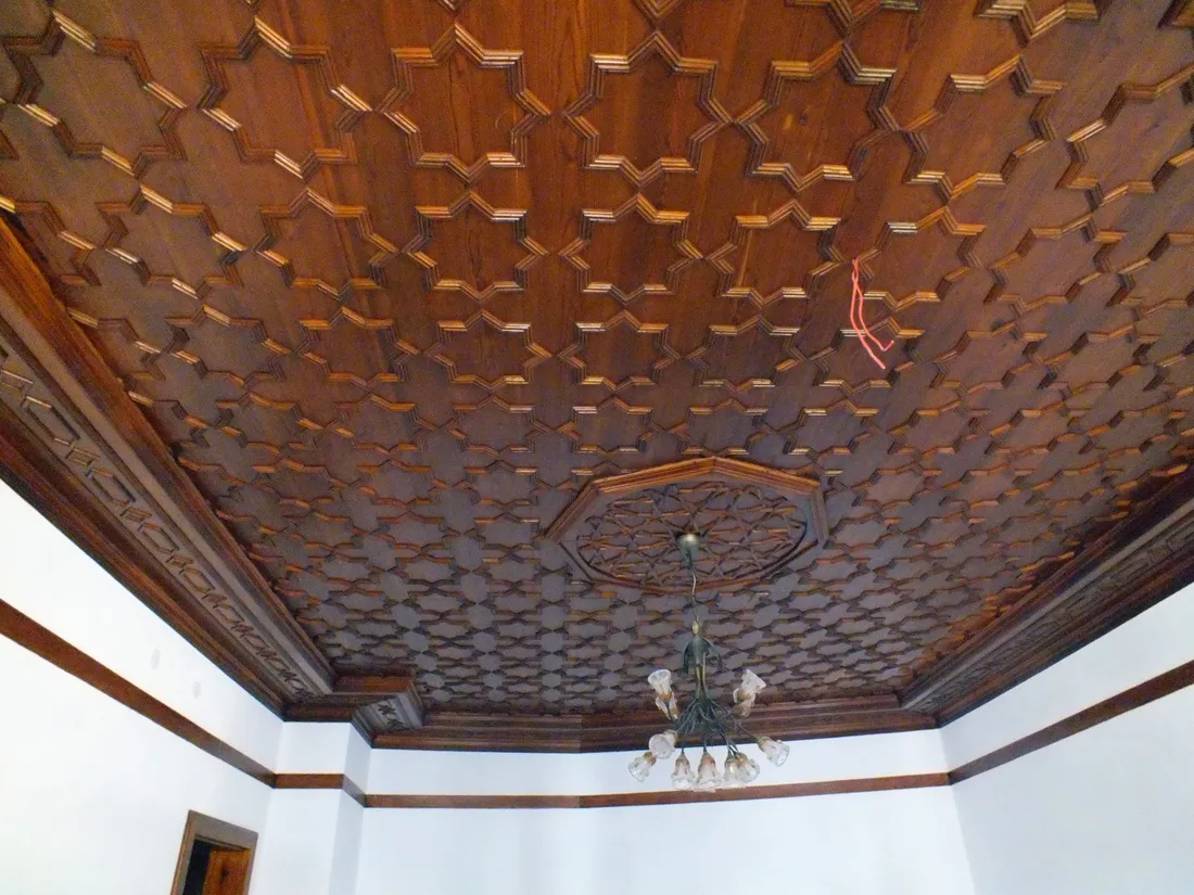 Ahşap tavan uygulaması